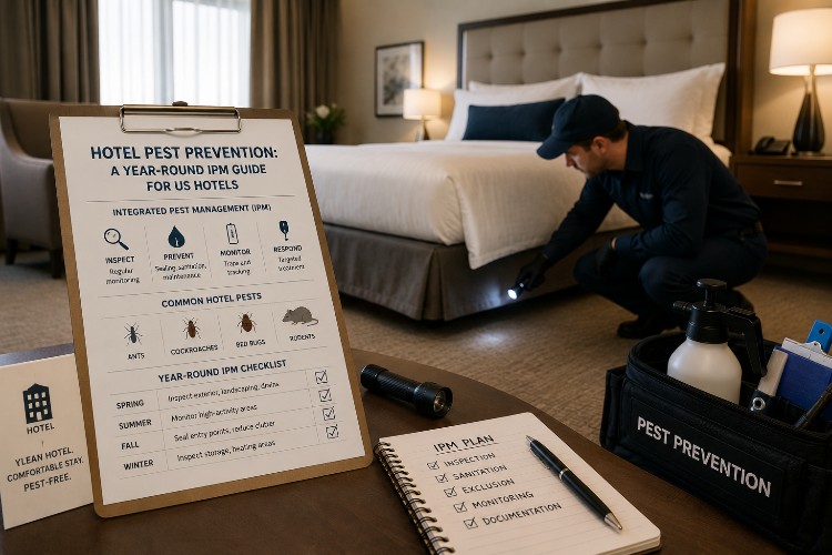 Hotel Pest Prevention: A Year-Round IPM Guide for US Hotels