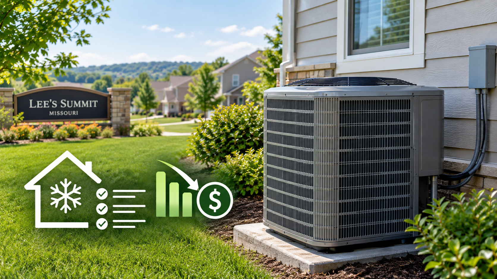 How to Choose the Right Size AC Unit for Your Lee’s Summit Home to Lower Energy Bills